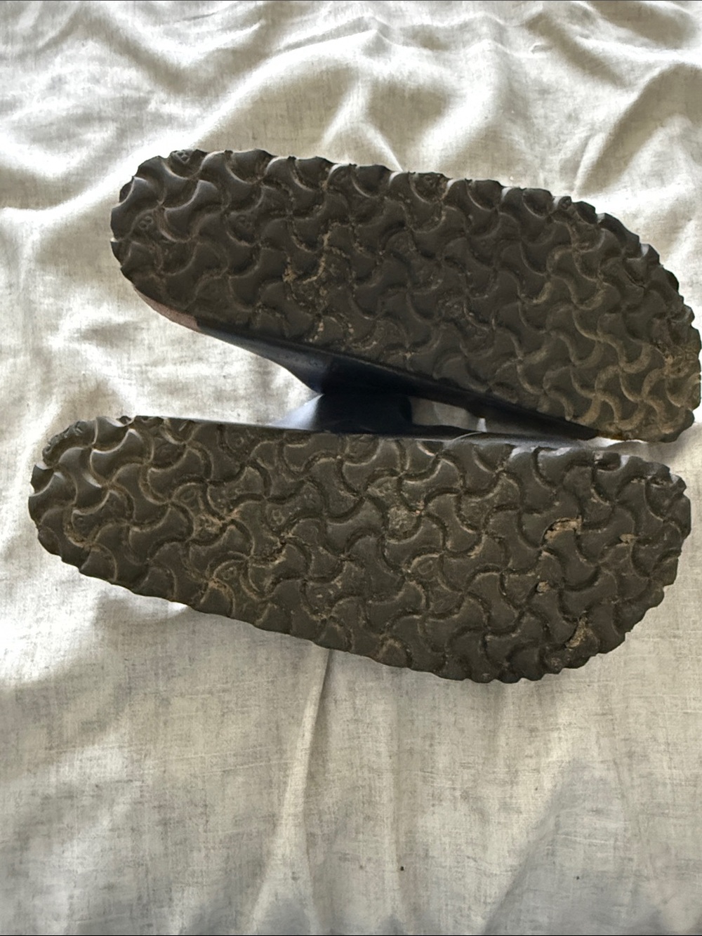 Birkenstock Arizona Two-Strap Sandals in Navy Blue - Picture 3 of 3